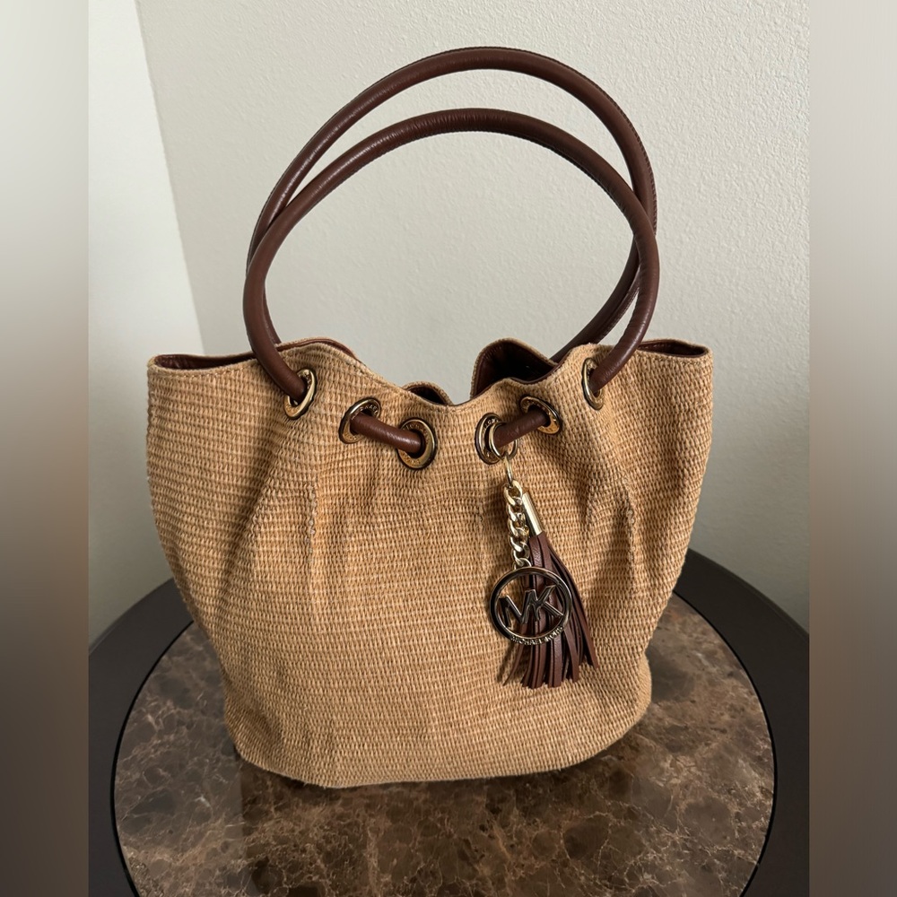 Michael kors Raffia tote